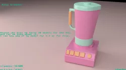 Baby blender 3D model