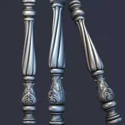 baluster m10 3D model