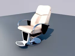 Barber Chair 3D model