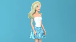 Barbie 3D model