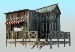 Barrack 3D model