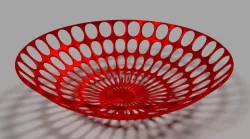 Basket  Low-poly  3D model