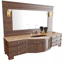 Bath cabinet 3D model
