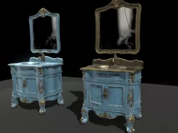   Bathroom vanity 3D model