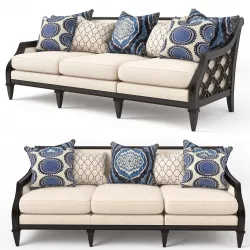 Bay club sofa 3D model