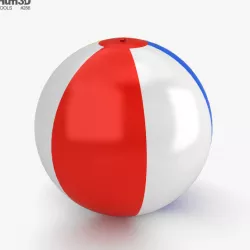 Beach Ball 3D model