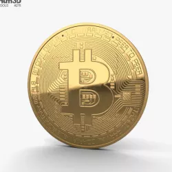 Bitcoin 3D model
