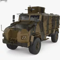 BMC Kirpi MRAP 3D model