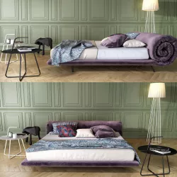 Bonaldo Blanket bed 3D model