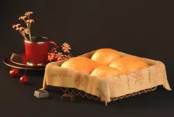 Bread Buns with Sugar 3D model