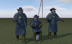 Cabman rigging 3D model
