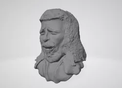 Camaron bust 3D model