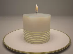 Candle 3D model