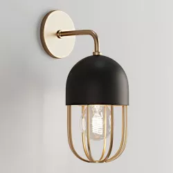 Capsule Cage Sconce 3D model