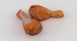 Chicken Drumsticks 3D model