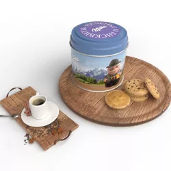 coffee and cookies 3D model
