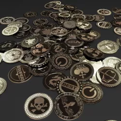 Coins 3D model