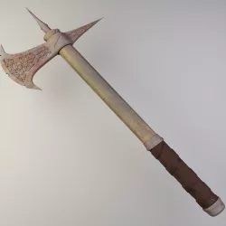 combat hatchet 3D model