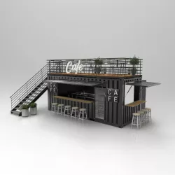 Container Cafe 3D model
