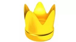 Crown Low-poly  3D model