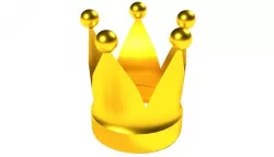 Crown Low-poly  3D model