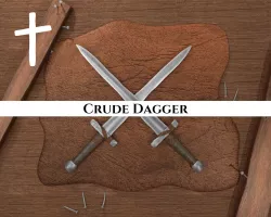 Crude Dagger 3D model