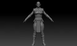 Dark Elf For Fantasy 3D model