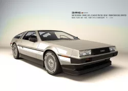 Delorean  DMC 3D model