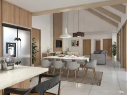 DINING AND LIVING ROOM 3D model