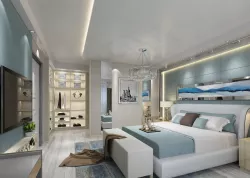 ELEGANT Luxury Hotel Room 3D model