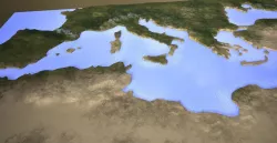 Europe Map 3D model