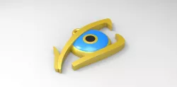 Eye Necklace 3D model