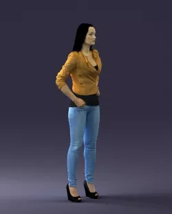 fashion woman 0318 3D model
