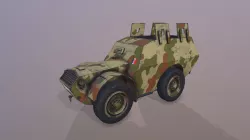 FIAT - SPA Autoprotetto S 37 Low-poly  3D model