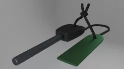 Fire Starter Flint 3D model
