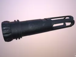 Flash Hider - Muzzle Suppresssor - Attachment - PBR Low-poly  3D model