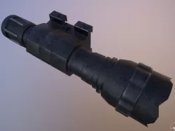 Flash Light - Weapon Attachment - PBR - 4K Textures Low-poly  3D model