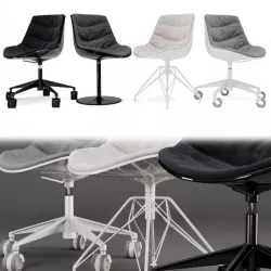 Flow Chair set2 3D model