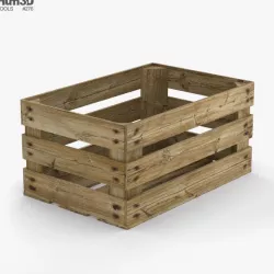Fruit Crate 3D model