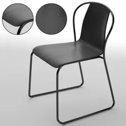 Fullerton Chair  Low-poly  3D model
