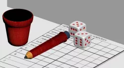 game board 3D model