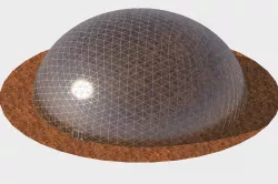 Geodesic dome 3D model