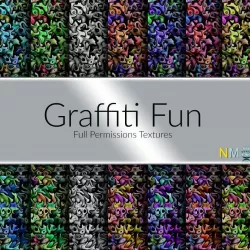 Graffiti Fun Seamless Textures Set Texture