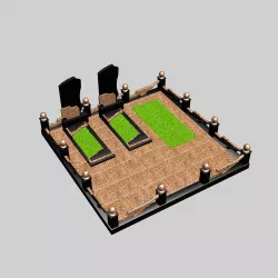 grave 3D model