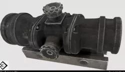 Gun scope 3D model
