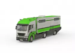 Heavy trailer Low-poly  3D model
