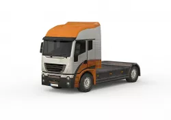Heavy truck Low-poly  3D model