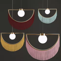 Houtique Wink Pendant Lamp 3D model