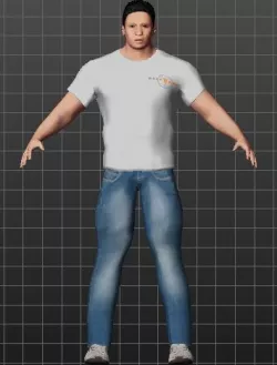 human -cops 3D model