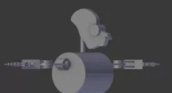 Humanoid Robot 3D model